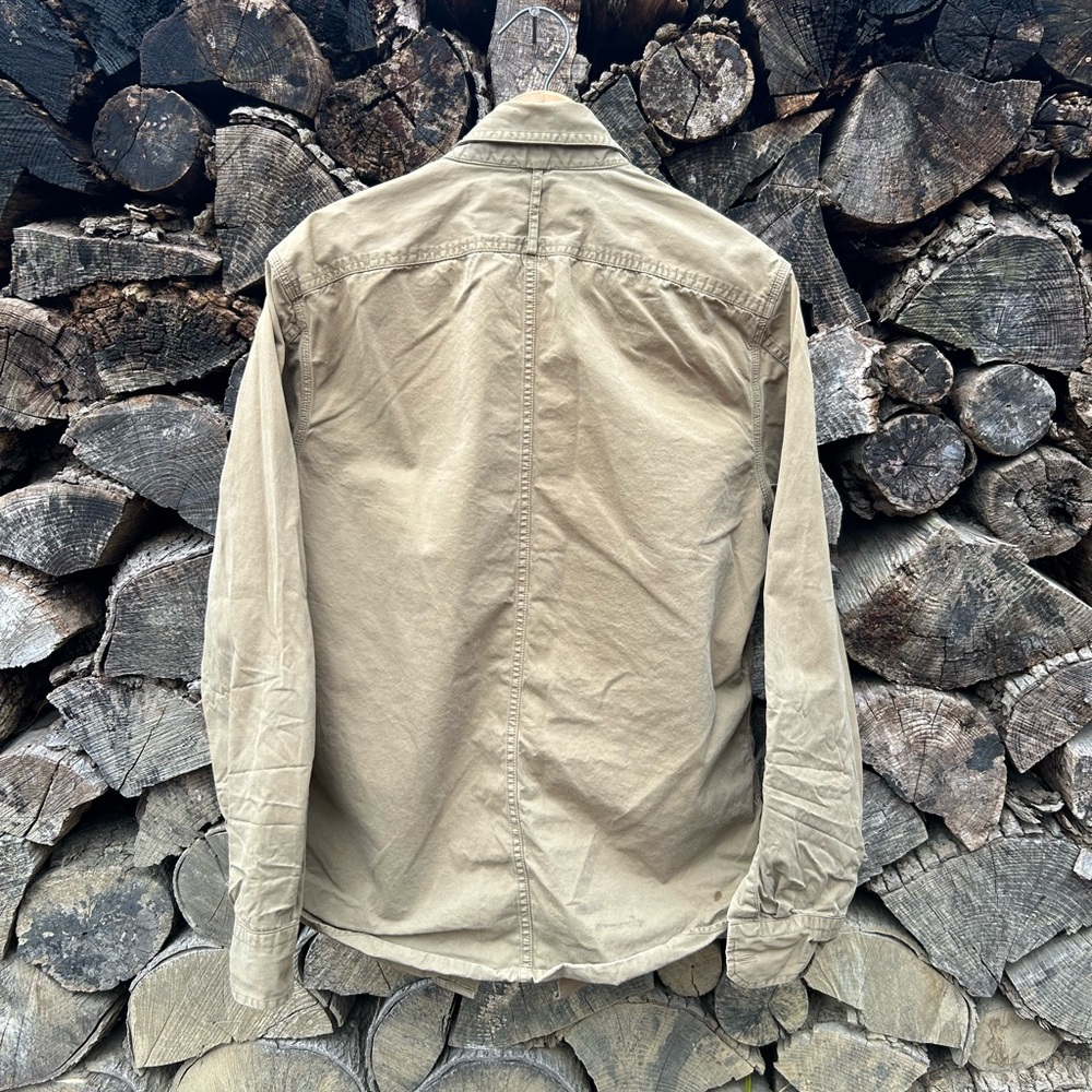 Banana Republic Tan Button-Up Shirt - Picture 2 of 7